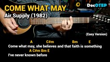 Come What May - Air Supply (1982) Easy Guitar Chords Tutorial with Lyrics Part 1 REELS