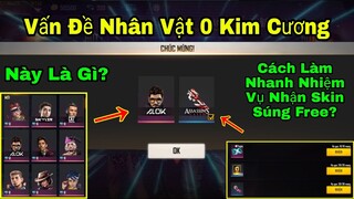 [Garena Free Fire]/Vấn Đề Nhân Vật Giá 0 Kim Cương?Cách Nhanh Nhất Để Sở Hữu Skin P90 Miễn Phí?