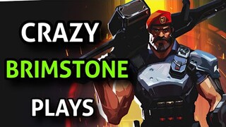 BEST BRIMSTONE Plays on VALORANT - Montage