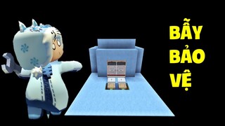 Meowpeo TV | Chế tạo bẫy đơn giản bảo vệ nhà trong Mini World