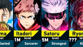 Strongest Jujutsu Kaisen Characters