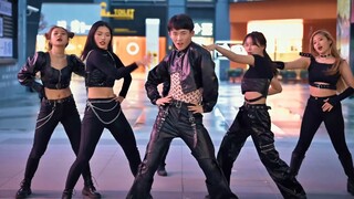 [Street Cover Dance] EVERGLOW โชว์เต้นโคฟเวอร์เพลง "LADIDA" สุดทรงพลังบนท้องถนน｜One-shot challenge｜พ