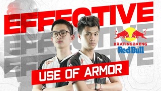 "EFFECTIVE USE OF ARMOR" WITH KRATINGDAENG RED BULL