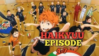 Haikyuu Episode 4-7 Explained in Telugu