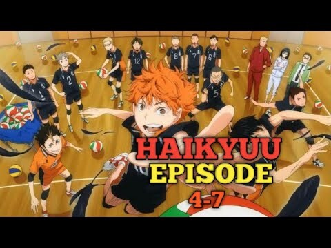 Haikyuu Episode 4-7 Explained in Telugu