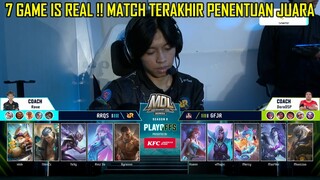 MATCH TERAKHIR PENENTUAN JUARA MDL ID S9 !! RRQ SENA VS GEEK FAM JR GAME 7