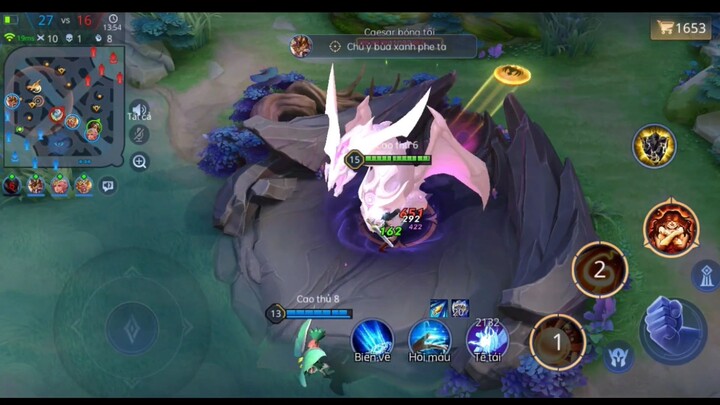 Cách Mà Top Wonder Gánh Team Trong Đấu Đỉnh Cao - TOP WONDER   Liên Quân Mobile