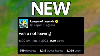 Riot responds to 'abandoning League'