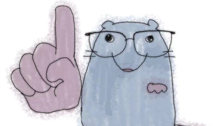 Click to see the process of drawing a mouse