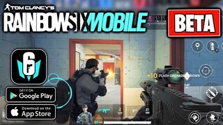 RAINBOW SIX MOBILE - NEW BETA GAMEPLAY (Android/iOS)