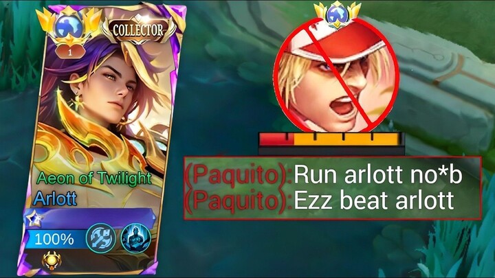 SORRY BUFFED PAQUITO BUT YOU CAN’T BEAT ME IN EXP LANE!!!  BEST 1 HIT BUILD ARLOTT 2026  MLBB