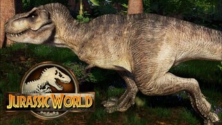 2 Scutosaurus & 2 T-Rex Breakout & Fight - Jurassic World Evolution Mods (4K 60FPS)