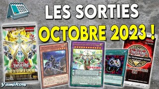 Yu-Gi-Oh! CALENDRIER DES SORTIES DU MOIS DE OCTOBRE 2023 !! Nouveau Set Up !
