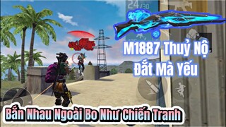 [Free Fire] M1887 THUỶ NỘ, ĐKHANG Bắn Nhau Ngoài Bo Như Chiến Tranh, Cách Lựa Chọn M1887 Tốt Nhất ?