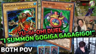 Sykkuno's Gigachad Deck sends Fuslie home to the Shadow Realm | Yu-Gi-Oh!