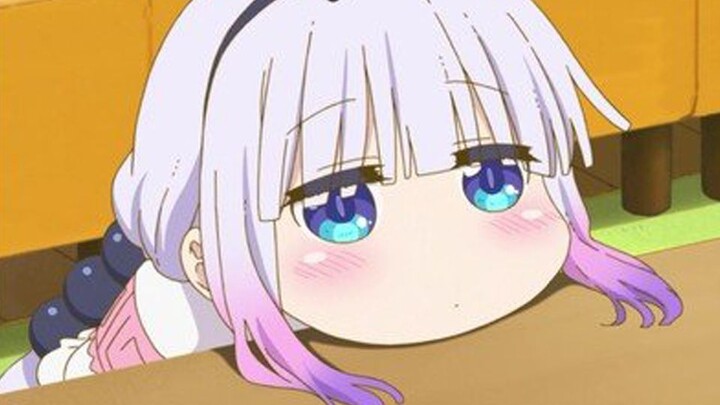 [Cute] Kobayashi's Kanna-chan is so cute~