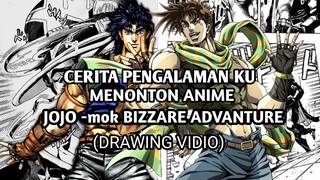 Pengalamanku menonton anime JOJOmok