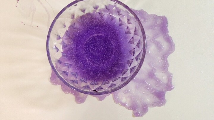 Aoike Slime‖Starry Night Purple Color Mixing Abba Abba