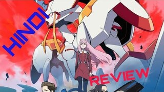 DARLING IN THE FRANXX HINDI REVIEW •MECHA ROMANCE ANIME