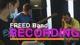 Recording Session with FREED Band | Vlog
