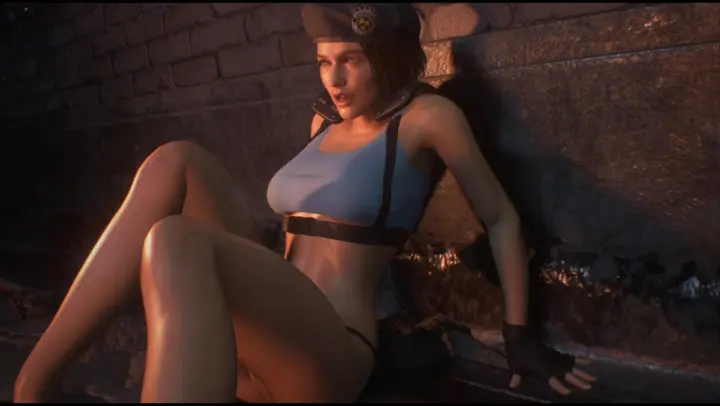 Jill Valentine S.T.A.R.S. Workout Outfit Mod Gameplay - Resident Evil 3 Remake