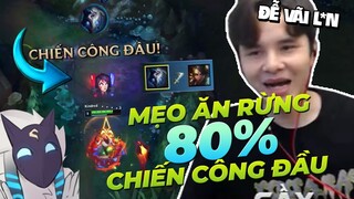 MẸO ĂN CHIẾN CÔNG ĐẦU TRONG RỪNG 80% TỈ LỆ THÀNH CÔNG | GẦY BEST LEESIN