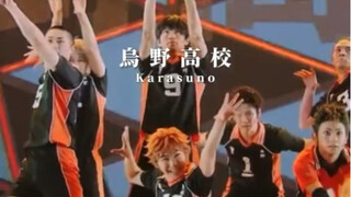 karasuno! ! Super cheerful characters appear in a performance style! !
