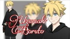 Drawing Uzumaki Boruto