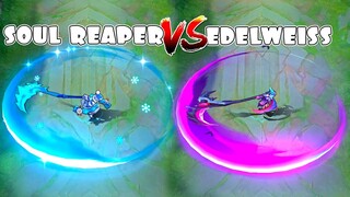 Ruby Soul Reaper VS Edelweiss Skin Comparison