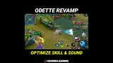Odette Revamp Optimize Skill & Sound #shorts