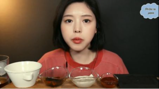 Cá hồi sống và các loại rau củ phần cuối #mukbang