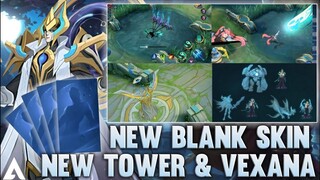 NEW BLANK SKIN | NEW MAP TOWER | REVAMPED VEXANA | MOSKOV NEW SKIN | ESTES REMODEL EPIC SKIN | MLBB