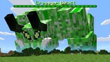 Minecraft if there were Creeper Boss Mobs