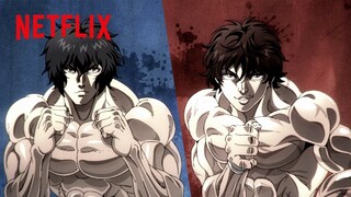 Baki Hanma VS Kengan Ashura OP | Fly High by ATARASHII GAKKO! | Netflix Anime