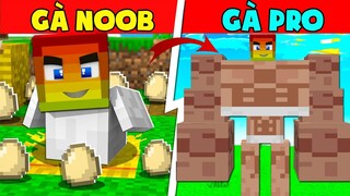 MINI GAME : CUỘC THI TRỞ THÀNH CON GÀ VIP ** NOOB LÀ CON GÀ VIP VÀ MẠNH NHẤT TRONG MINECRAFT