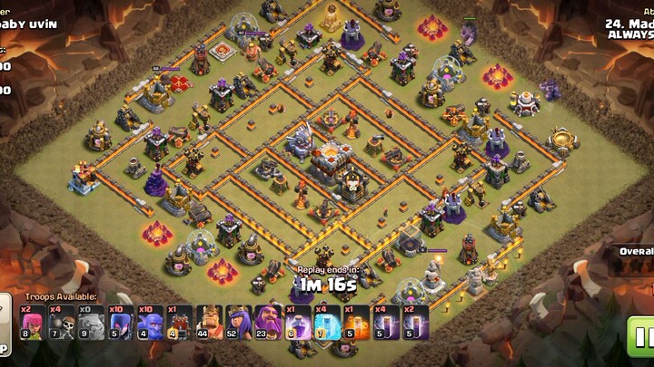 clan war league april-2023..first atack ng kalaban.