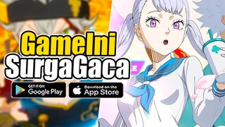 Buset! Melimpah SSR Game Gacha Black Clover Mobile Banner Noelle RILL Clover Academy Android/Ios