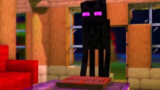 การ์ตูนมายคราฟ ตอน ตามติดชีวิต Enderman หลังเลิกเรียน