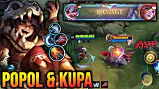 BUILD TOP 1 GLOBAL POPOL & KUPA GAMEPLAY - MOBILE LEGENDS