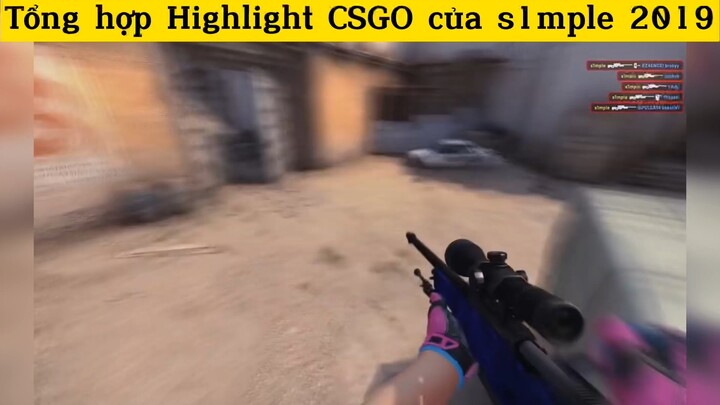 Tổng hợp Highlight CSGO của s1mple 2019 p3