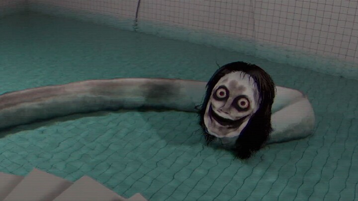 No, man, who has something this scary in their swimming pool? One of the most SAN-destroying horror 