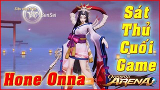 🌸Onmyoji Arena: Hone Onna - Sát Thủ Hận Zai Cuối Game Dame Cực To, TOP Tỷ Lệ Win