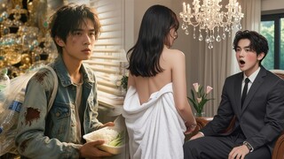 มหาเศรษฐีหล่อแกล้งล้มละลายเพื่อทดสอบซินเดอเรลล่าที่แต่งงานฟ้าแลบ เขาตกใจเมื่อเห็นสาวเดินมาจากห้องน้ำ