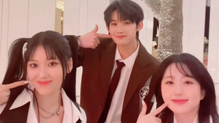 【&TEAM·TIKTOK】231226 Thử thách thực sự điên cuồng cùng NMIXX Haewon Jiwoo✨（JO）