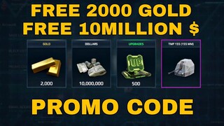 Modern Warships: FREE 2000 GOLD and FREE 10Million Dollar. Promo Code.
