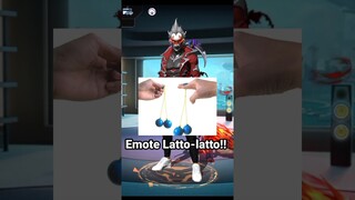 Bagi-bagi Emote Latto-latto Di free fire #freefire #shorts