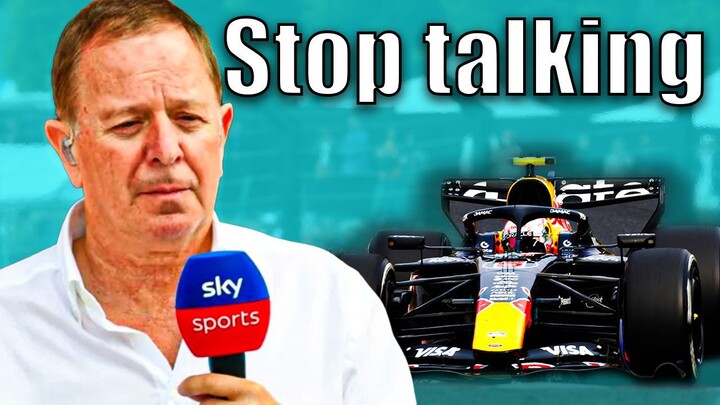 Max Verstappen told to SHUT UP by Sky commentator.