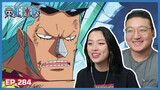 FRANKY BURNS THE LEGENDARY BLUEPRINT! | One Piece Episode 284 Couples Reaction & Discussion