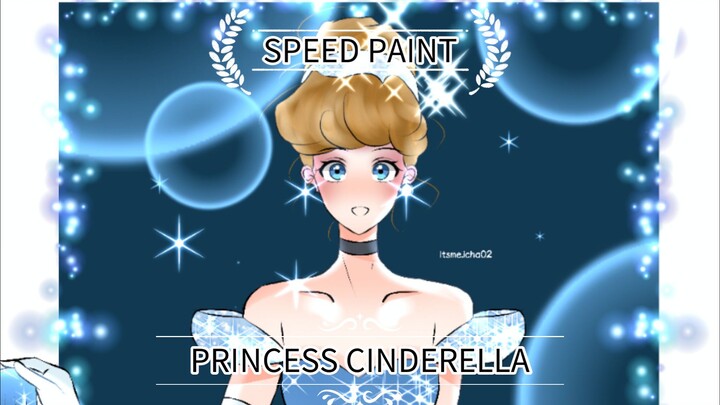 SPEED DRAWING || PRINCESS CINDERELLA