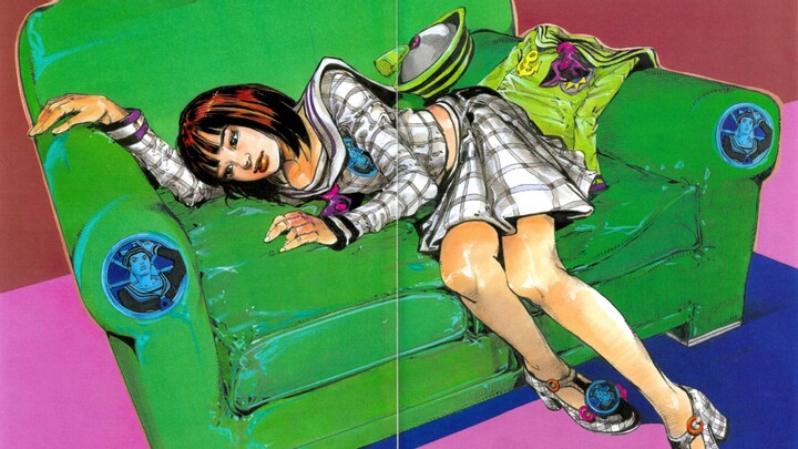 A collection of paintings by Hirohiko Araki from 2016 to 2020